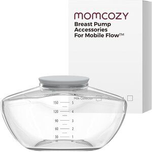 Momcozy Upgraded Mobile Flow M9 Replacement Milk Collector & Container - 1 Pack